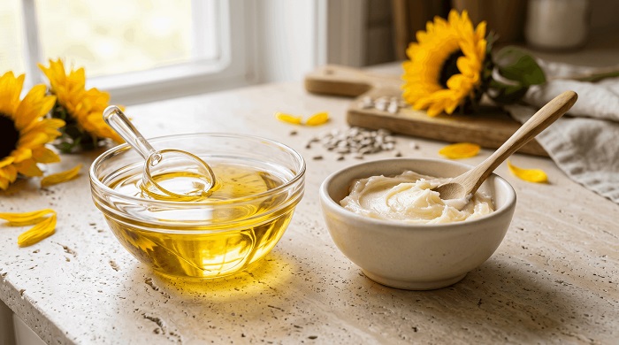 تفاوت روغن جامد و مایع (بررسی جامع)